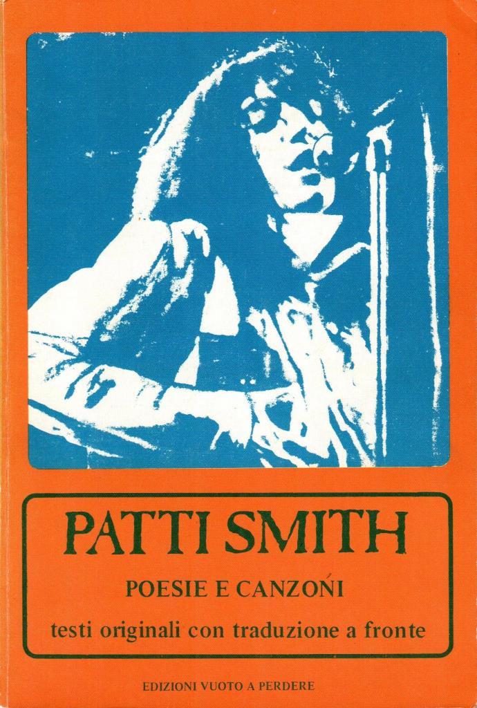 Patti Smith poesie e canzoni