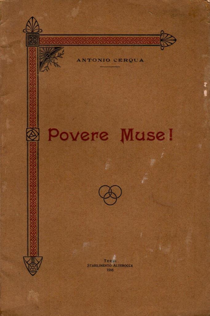 Povere Muse! (dedica)