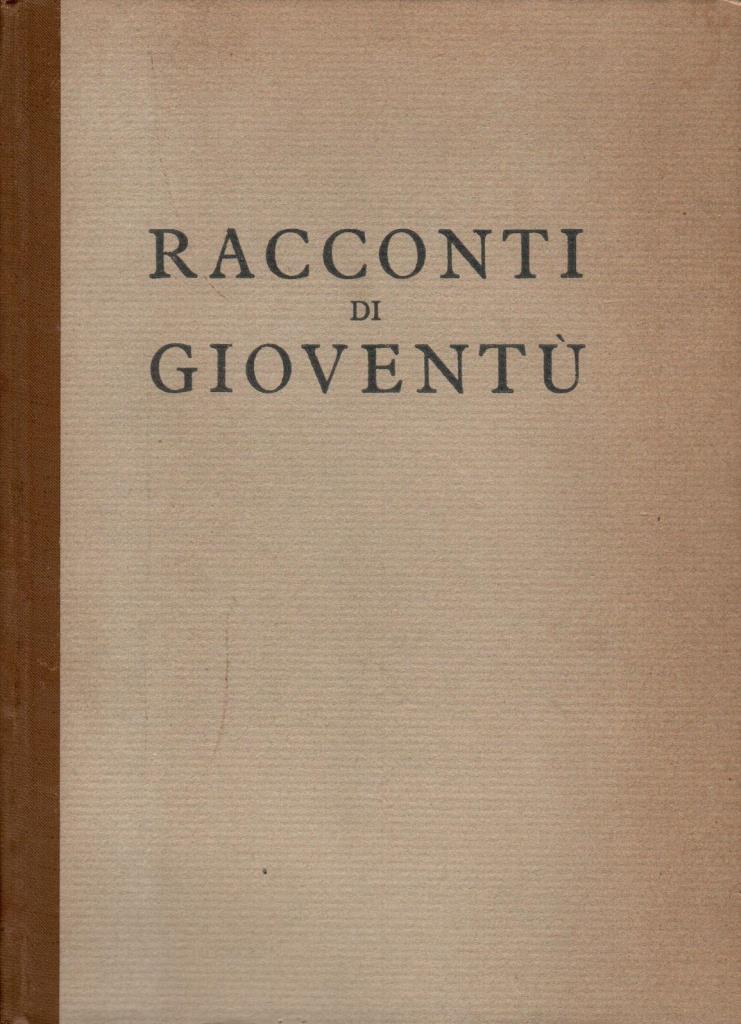 Racconti di giovent˘