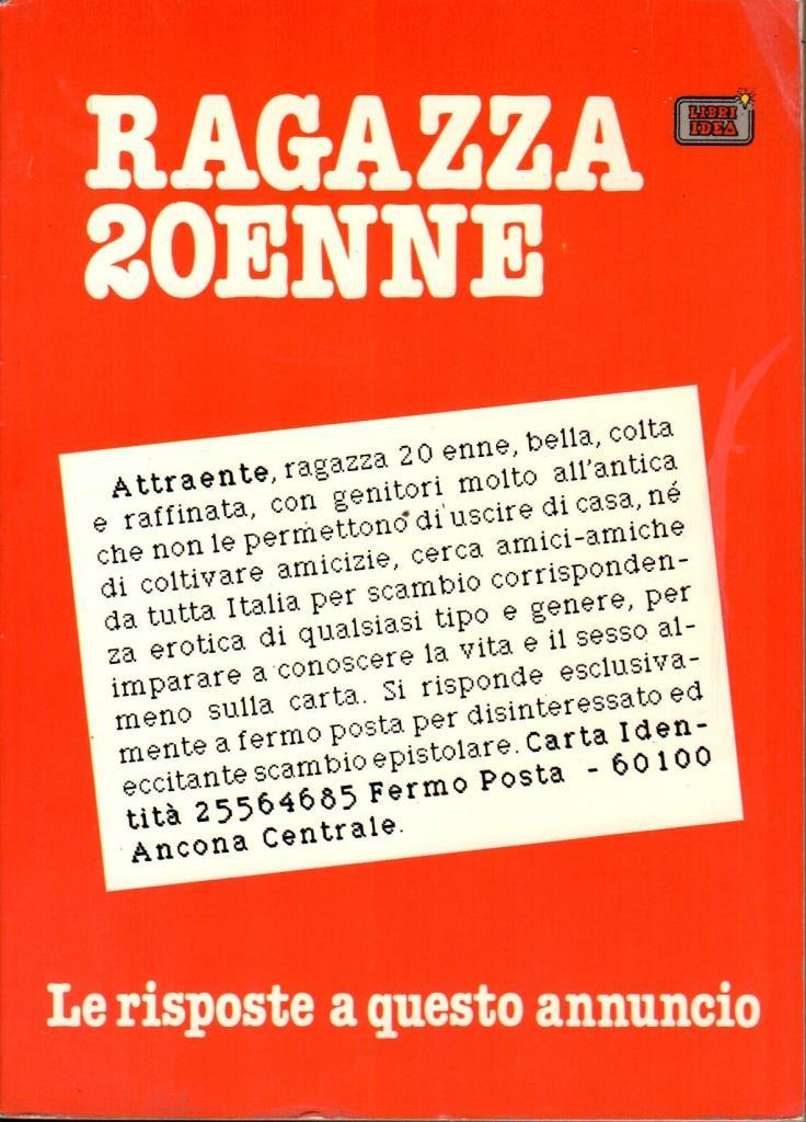 Ragazza 20enne