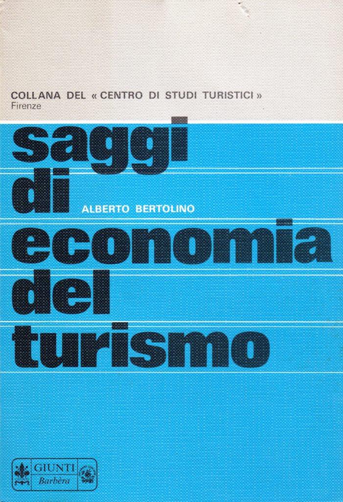 Saggi di economia del turismo