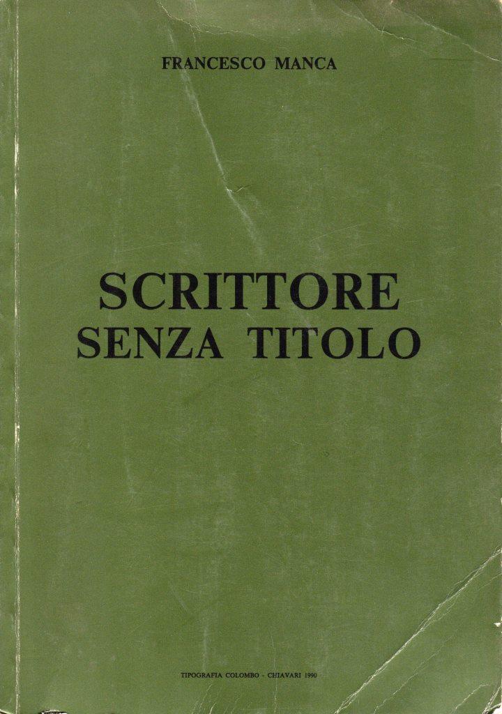 Scrittore senza titolo (dedica dell'autore)