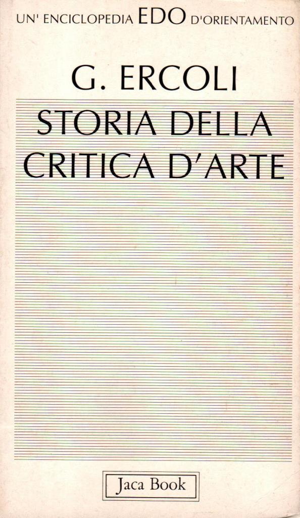Storia della critica d'arte