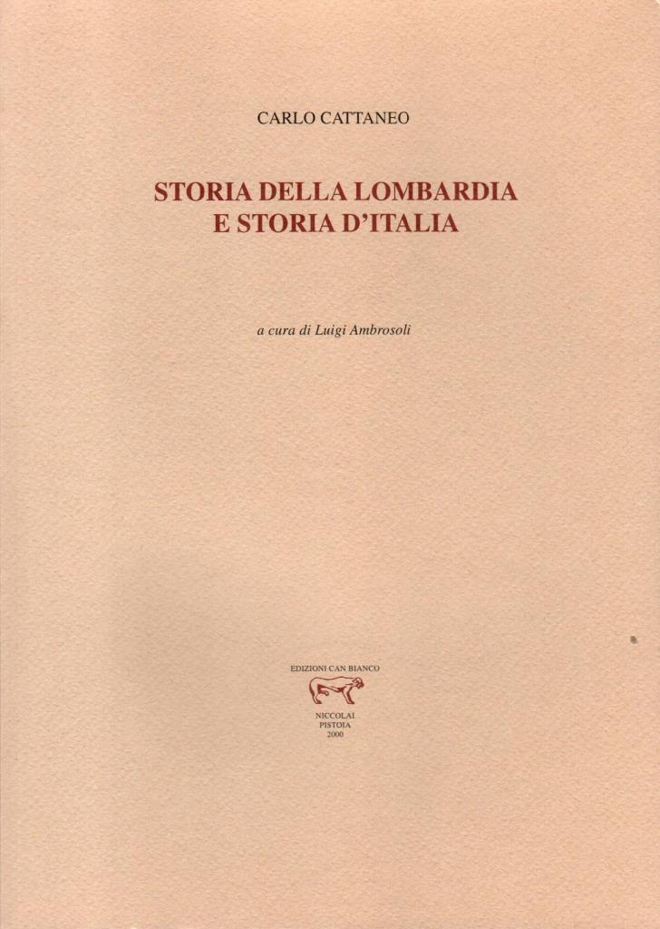 Storia della Lombardia e storia d'Italia