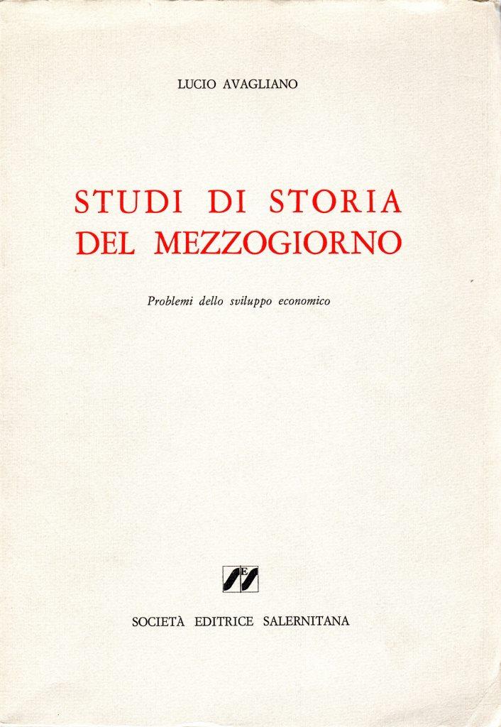 Studi di storia del Mezzogiorno (firma autore)