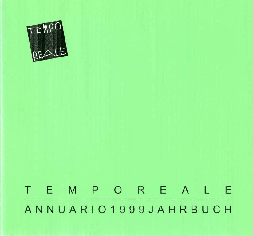 Temporeale. Annuario 1999
