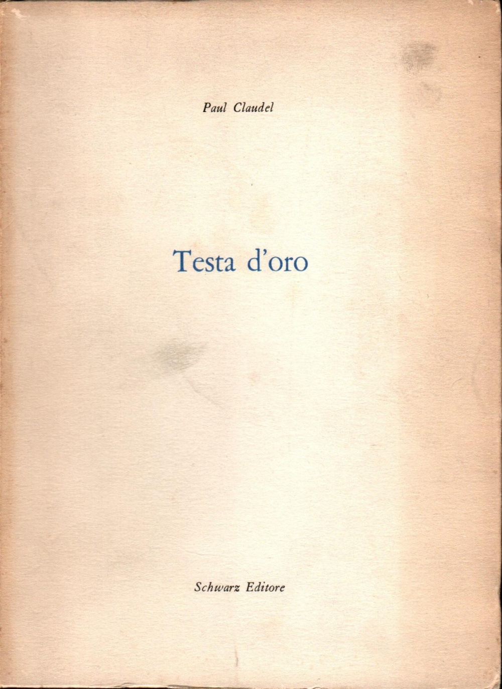 Testa d'oro (dedica del curatore)
