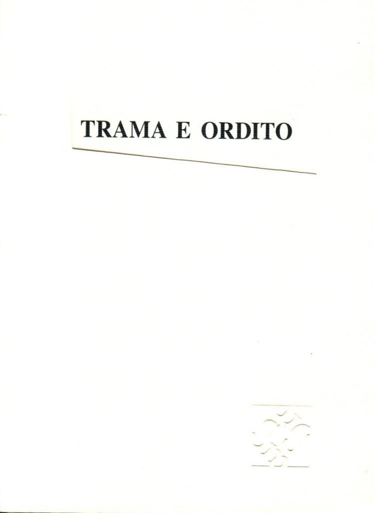 Trama e ordito