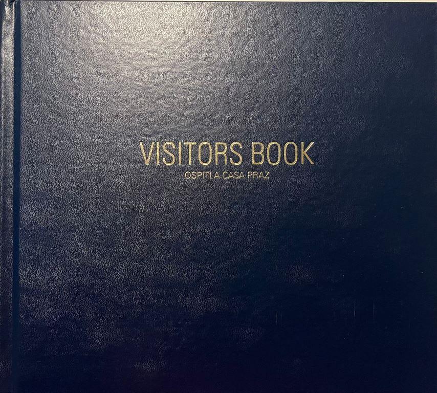 Visitors book