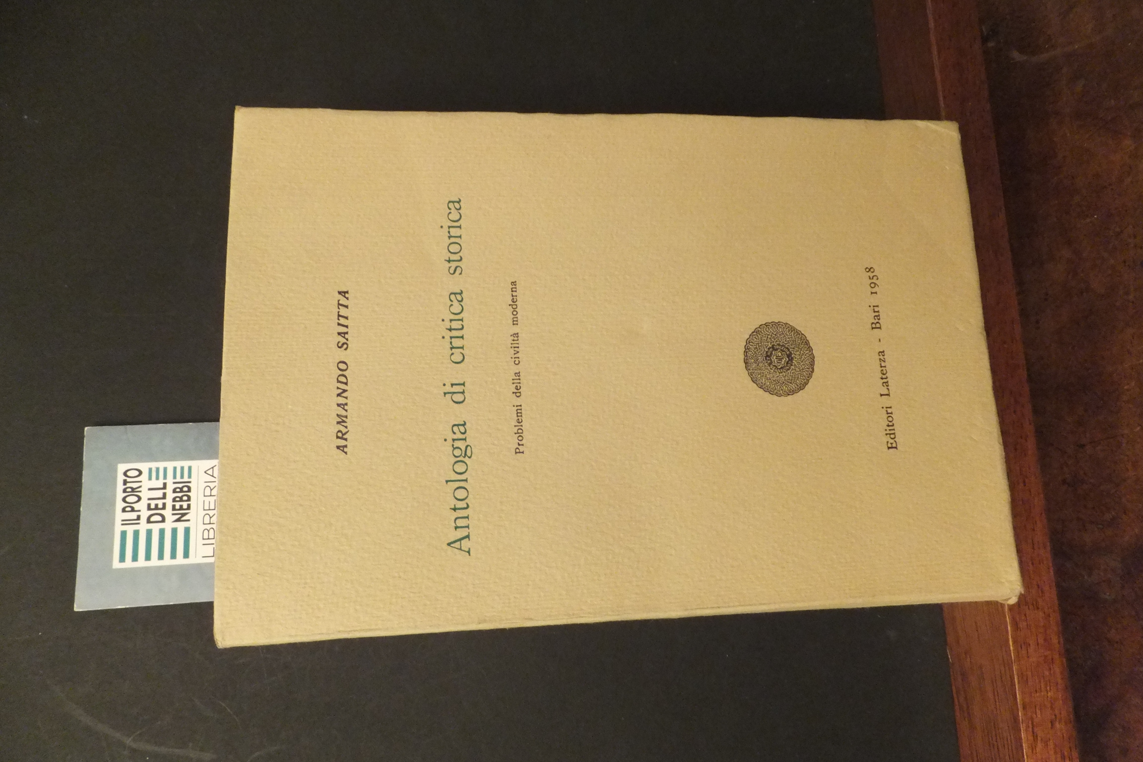 ANTOLOGIA DI CRITICA STORICA II ARMANDO SAITTA