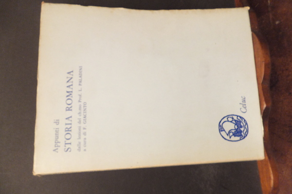 APPUNTI DI STORIA ROMANA