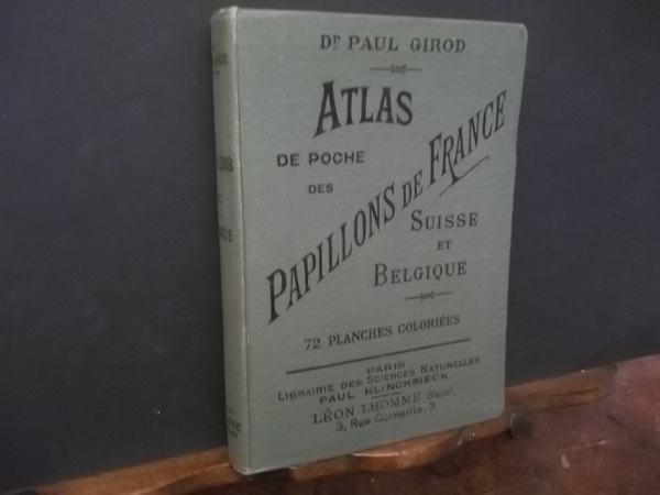 ATLAS DE POCHE PAPILLONS DE FRANCE SUISSE BELGIQUE BIBLIOTEHEQUE DE …
