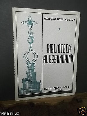 BIBLIOTECA ALESSANDRINA-QUADERNI DELLA SAPIENZA-1-