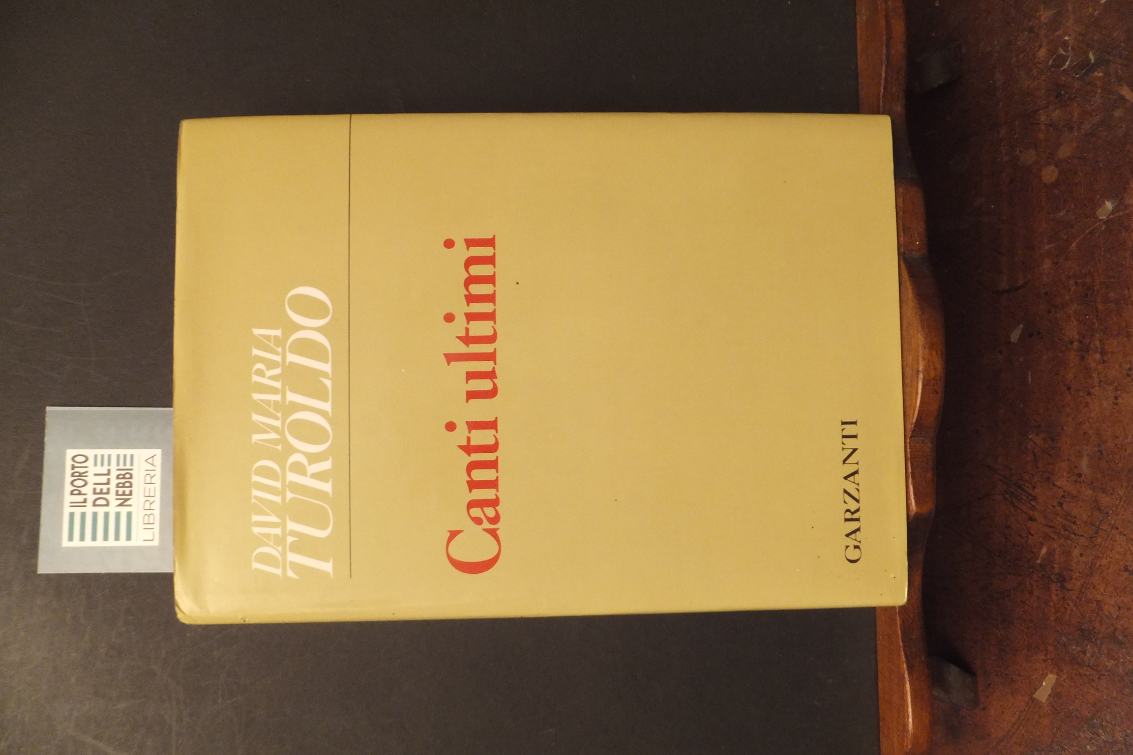 CANTI ULTIMI DAVID MARIA TUROLDO