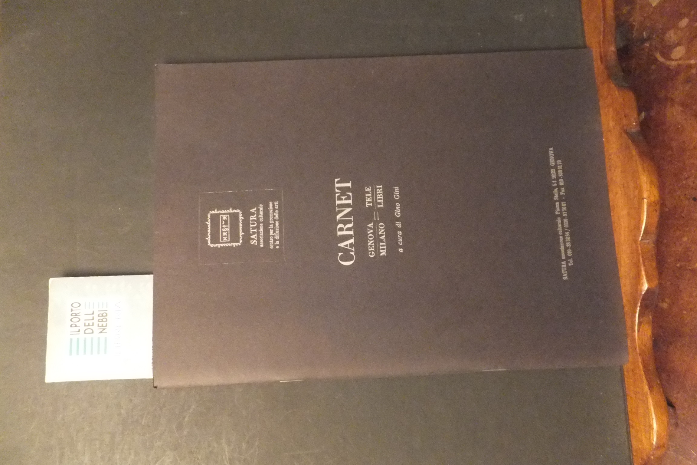 CARNET GENOVA MILANO TELE LIBRI ACCAME MUNARI BOERI FEDI GINI …