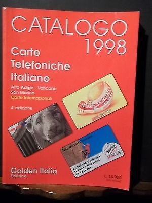 CATALOGO 1998 CARTE TELEFONICHE ITALIANE