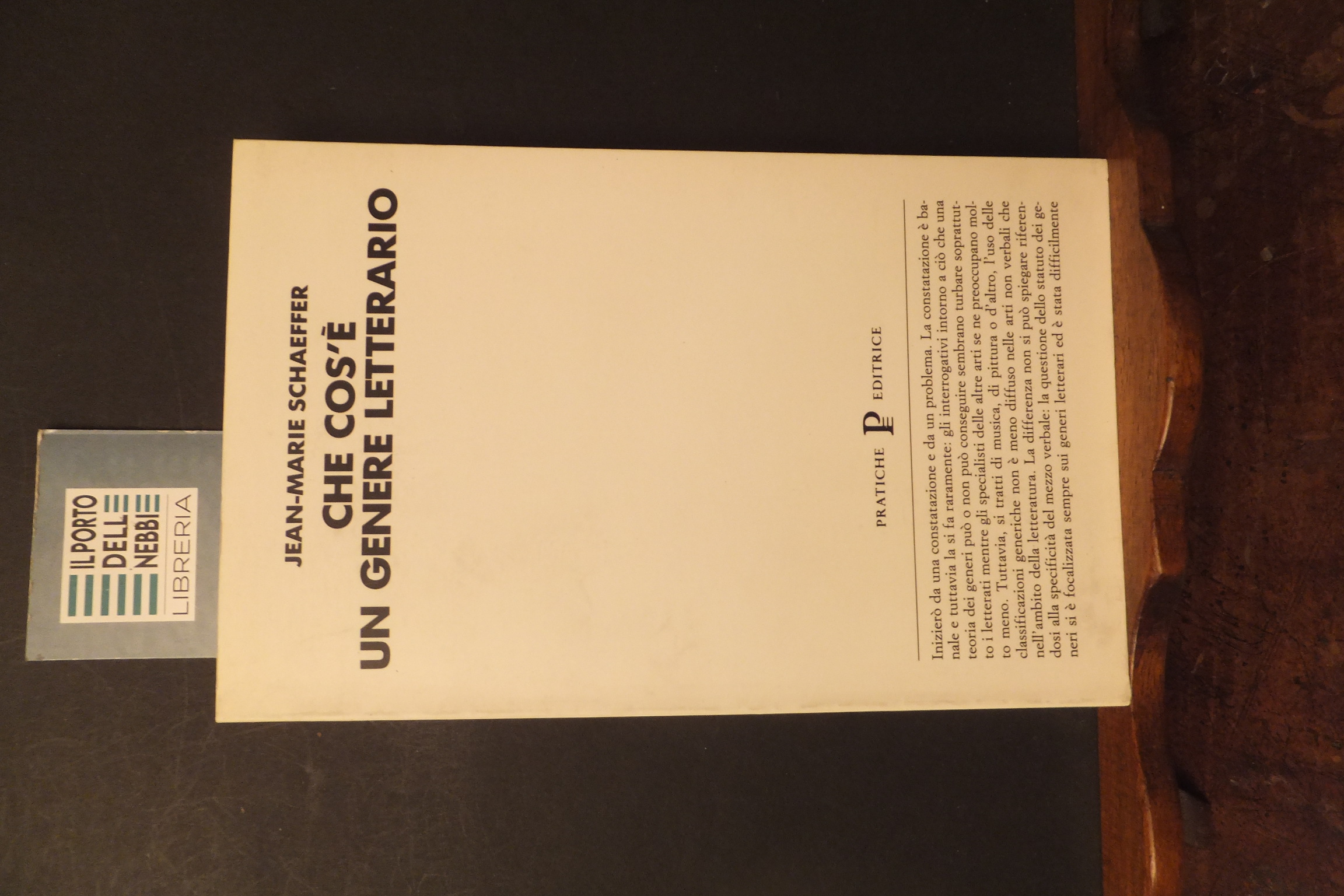 CHE COS'E' UN GENERE LETTERARIO