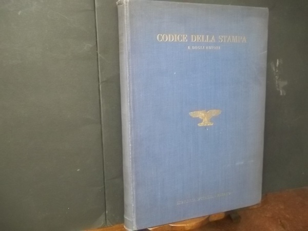 CODICE DELLA STAMPA E DEGLI AUTORI