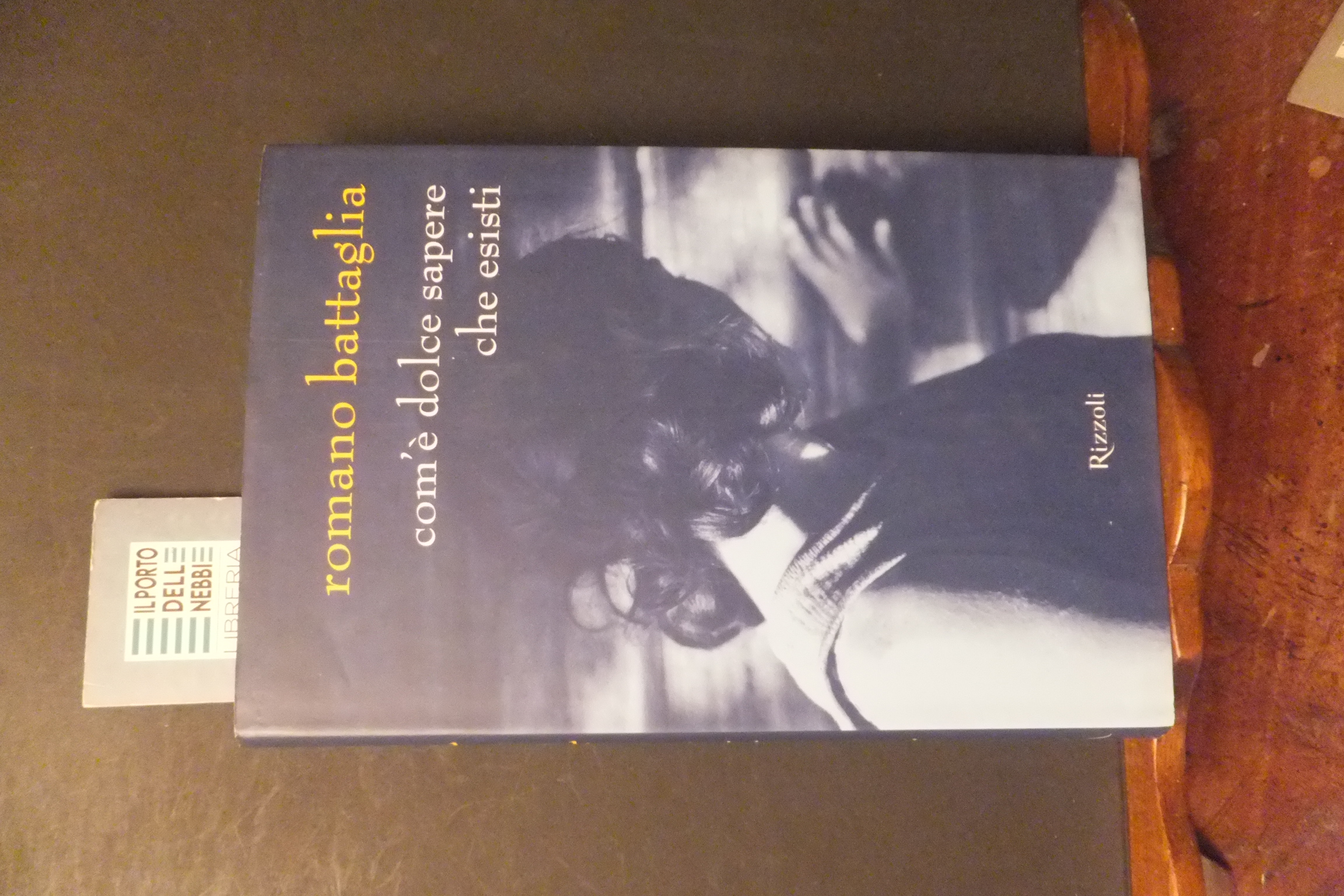 COM'E' DOLCE SAPERE CHE ESISTI ROMANO BATTAGLIA AUTOGRAFO