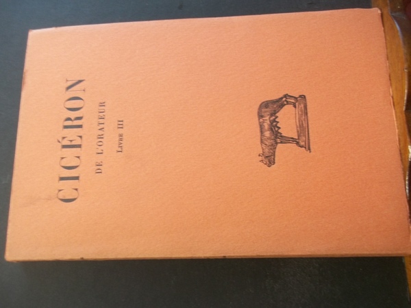 DE L'ORATEUR - LIVRE III