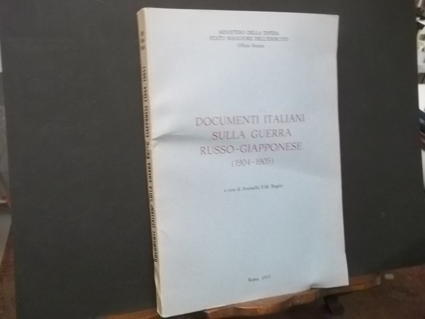 DOCUMENTI ITALIANI SULLA GUERRA RUSSO - GIAPPONESE 1904 - 1905