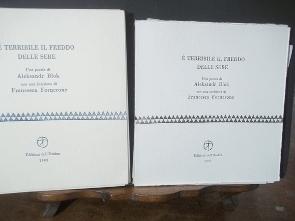 E' TERRIBILE IL FREDDO DELLE SERE