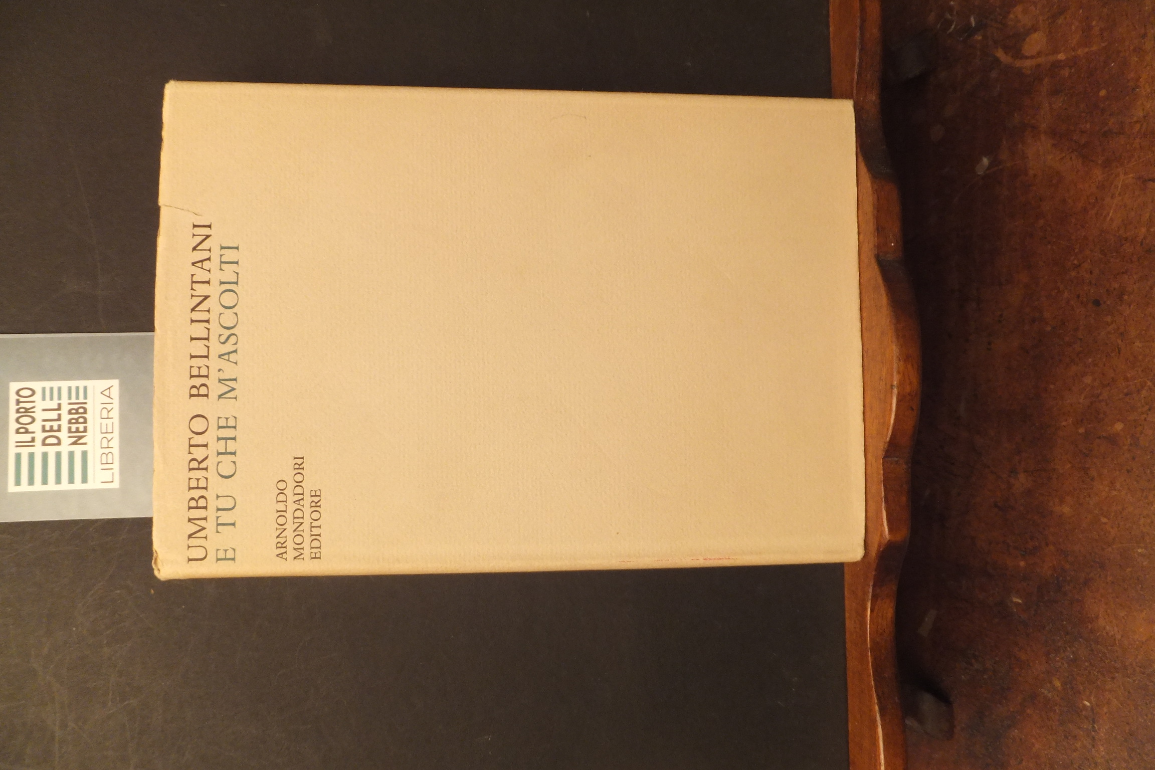 E TU CHE M'ASCOLTI UMBERTO BELLINTANI