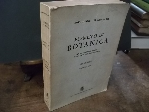 ELEMENTI DI BOTANICA PER GLI STUDI DI BIOLOGIA SCIENZE NATURALI …