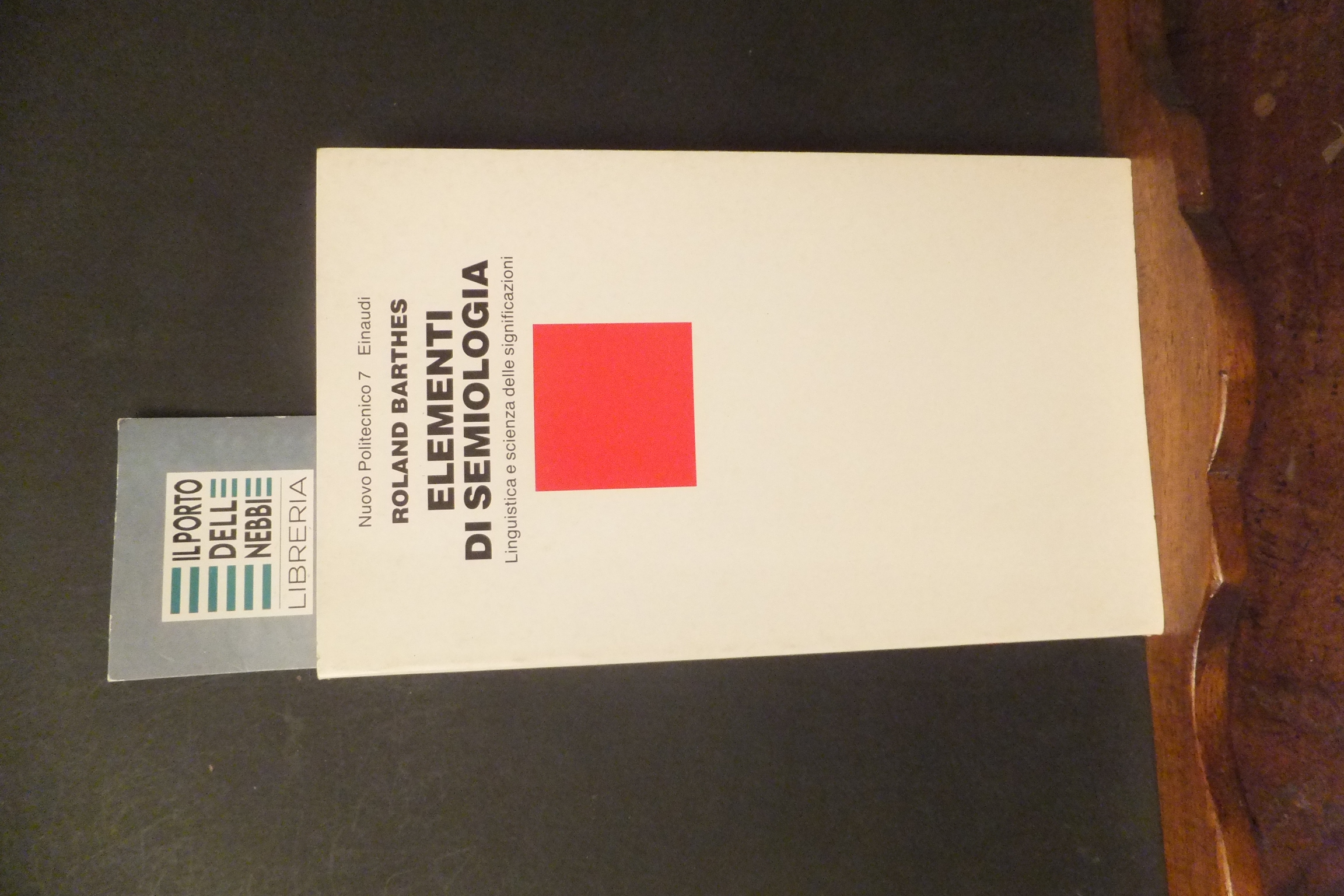 ELEMENTI DI SEMIOLOGIA ROLAND BARTHES