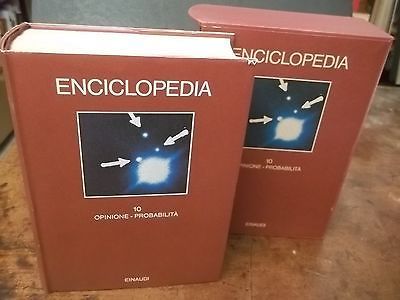 ENCICLOPEDIA EINAUDI-1980-10- OPINIONE-PROBABILITà