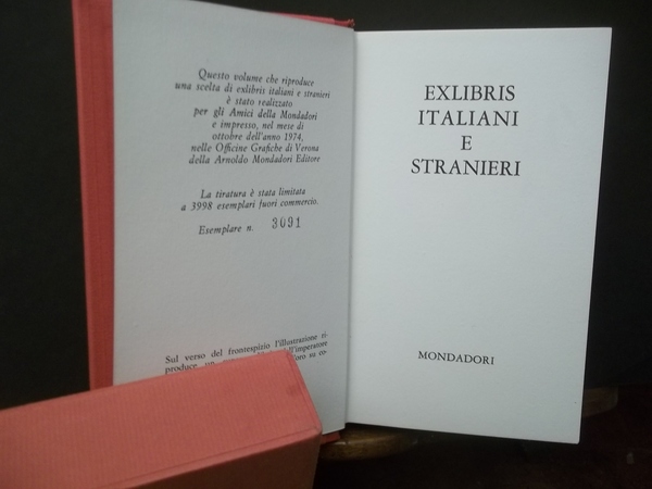 EXLIBRIS ITALIANI E STRANIERI