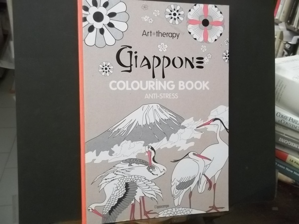 GIAPPONE COLOURING BOOK ANTI-STRESS ART THERAPY