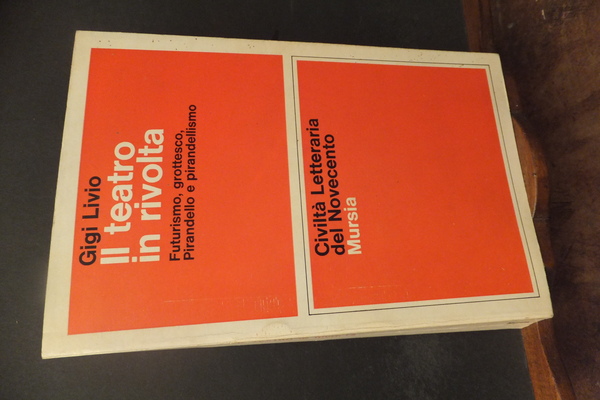 IL TEATRO IN RIVOLTA FUTURISMO GROTTESCO PIRANDELLO E PIRANDELLISMO