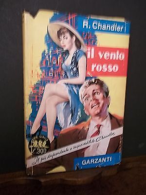 IL VENTO ROSSO R. CHANDLER SERIE GIALLA GARZANTI 130 --1958