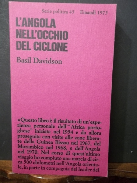 L'Angola nell'occhio del ciclone
