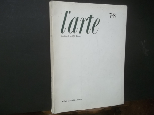 L'ARTE 1969 7-8