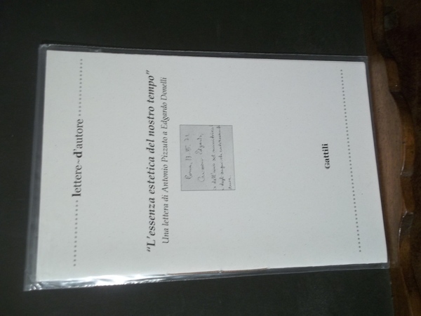 L'ESSENZA ESTETICA DEL NOSTRO TEMPO