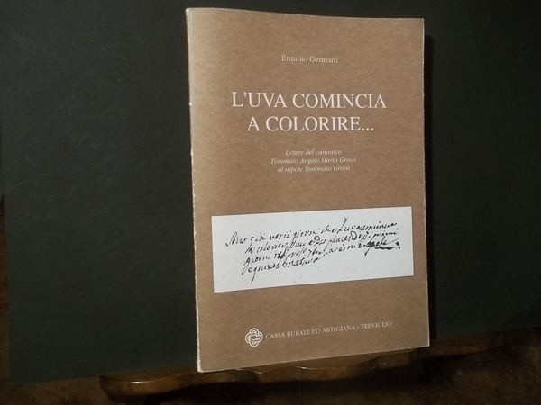 L'UVA COMINCIA A COLORIRE