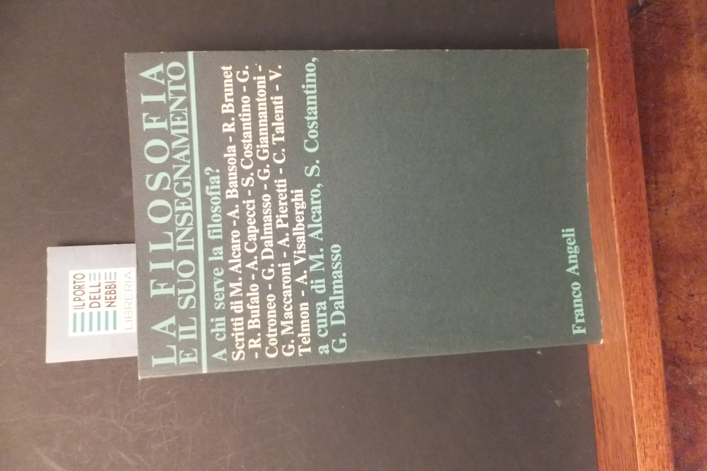 LA FILOSOFIA E IL SUO INSEGNAMENTO