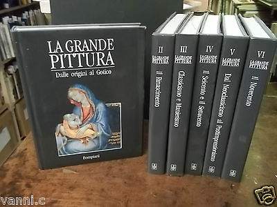 LA GRANDE PITTURA-BOMPIANI-6 VOLUMI- 1991.