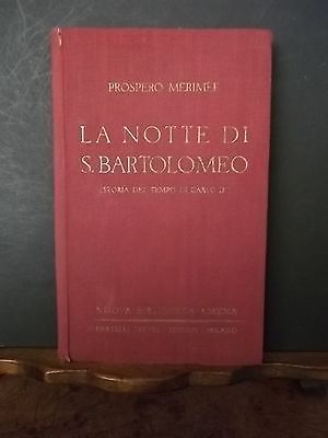 LA NOTTE DI SAN BARTOLOMEO PROSPERO MERIMEE NUOVA BIBLIOTECA AMENA …