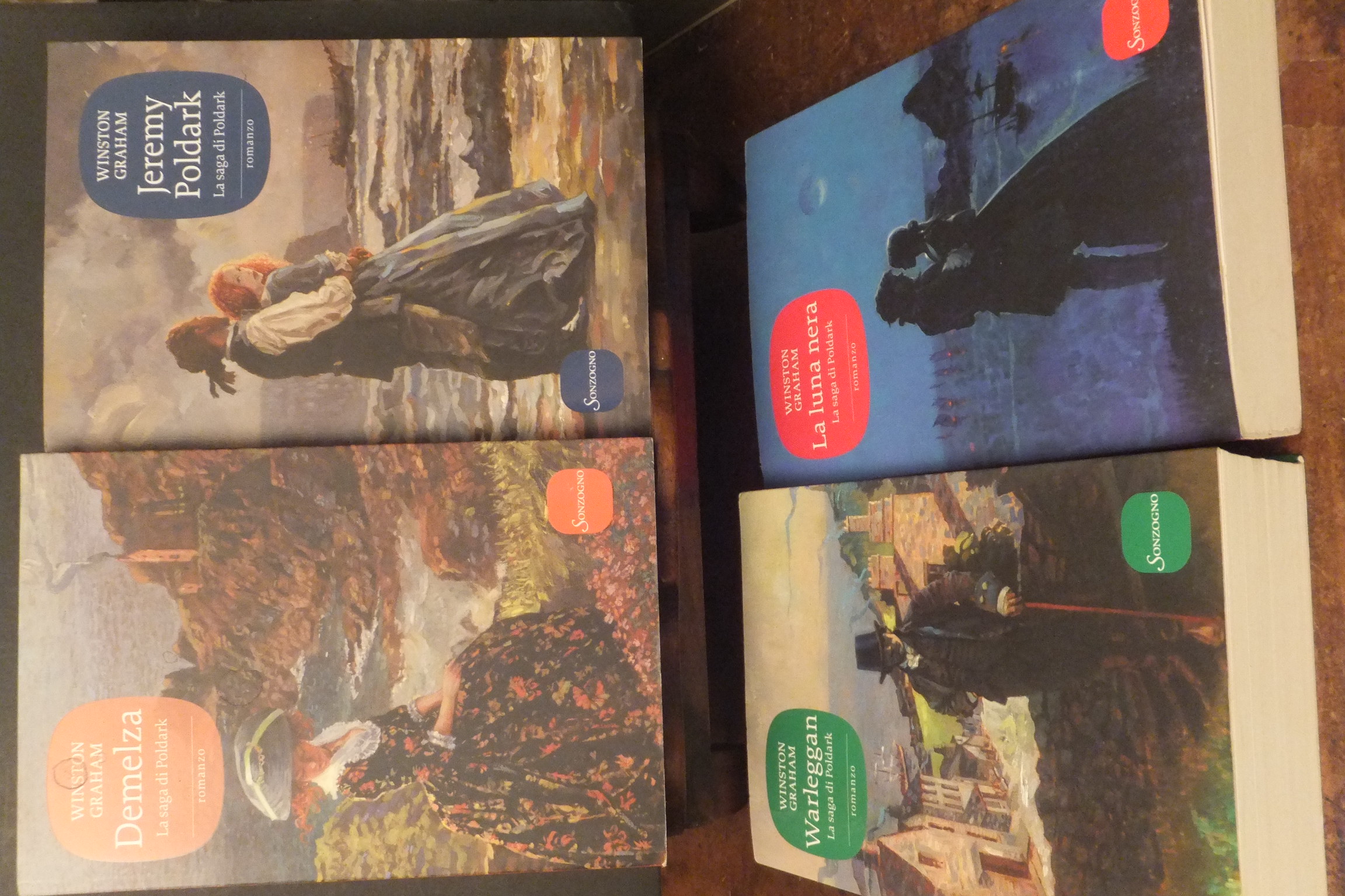 LA SAGA DI POLDARK VOLUMI 2/3/4/5 WINSTON GRAHAM