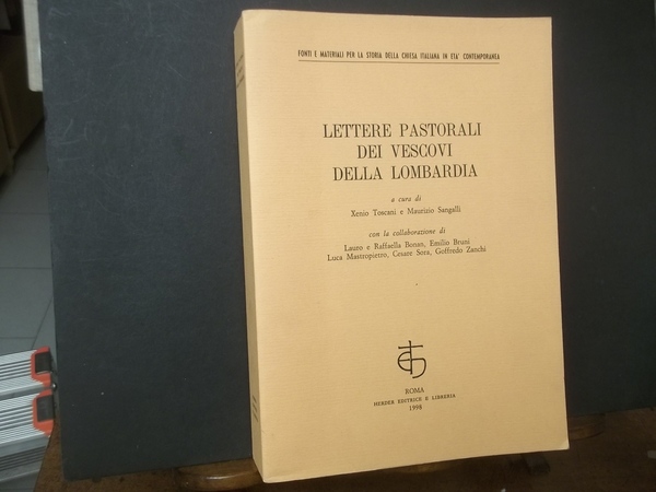 LETTERE PASTORALI DEI VESCOVI DELLA LOMBARDIA
