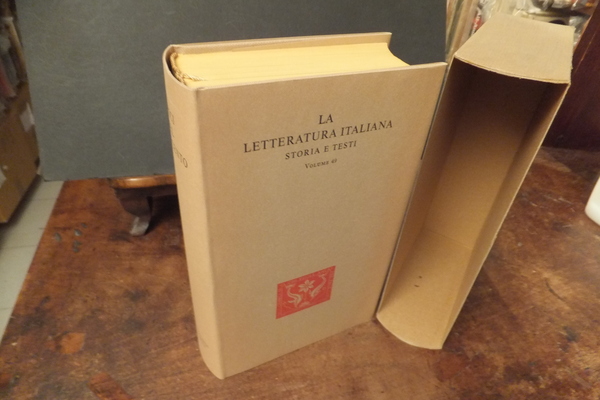 LIRICI DEL SETTECENTO STORIA E TESTI VOLUME 49