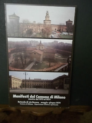 MANIFESTI DEL COMUNE DI MILANO-MOSTRE DAL 1975 AL 1979