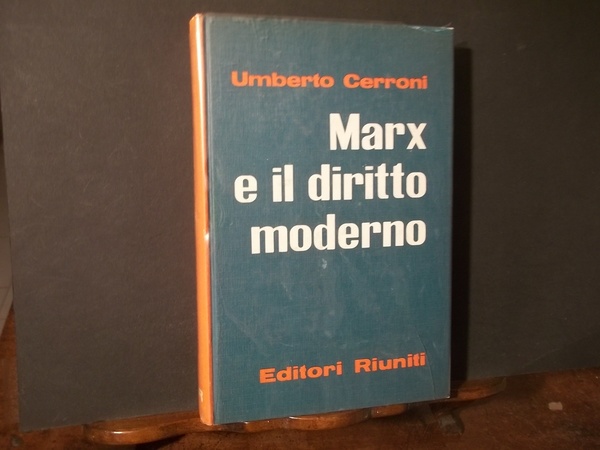 MARX E IL DIRITTO MODERNO