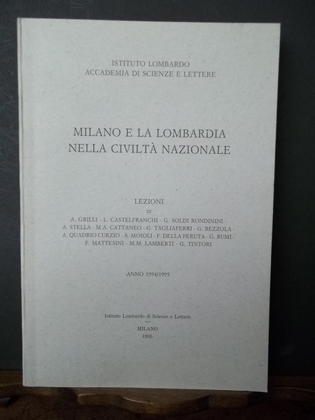 Milano e la Lombardia nella civiltà