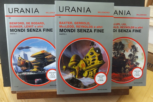 MONDI SENZA FINE - URANIA MILLEMONDI - 3 VOLUMI