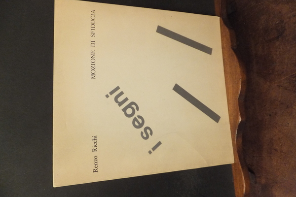 MOZIONE DI SFIDUCIA RENZO RICCHI