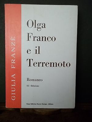 OLGA FRANCO E IL TERREMOTO